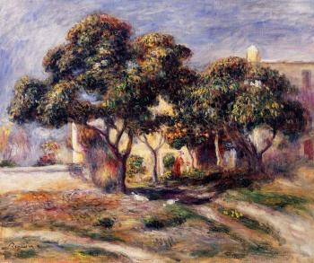 Pierre Auguste Renoir : Medlar Trees, Cagnes